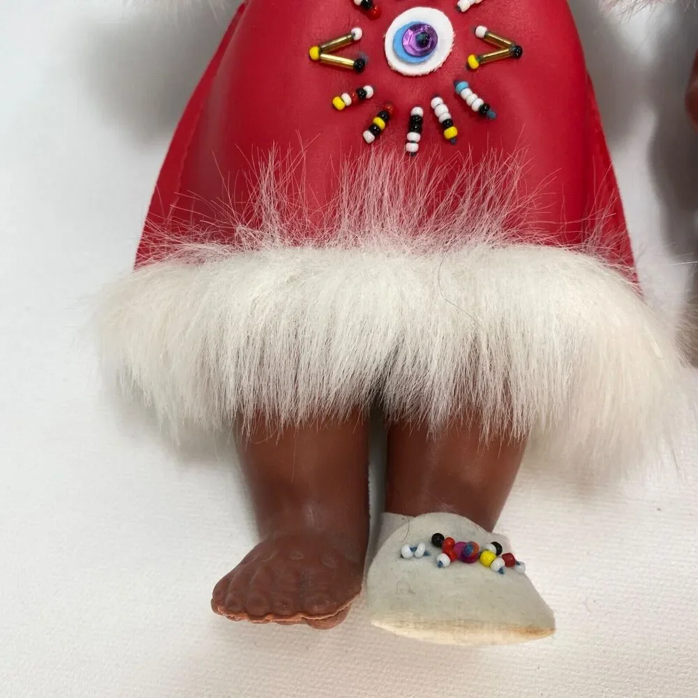 Vintage Indigenous Native American Dolls 11
